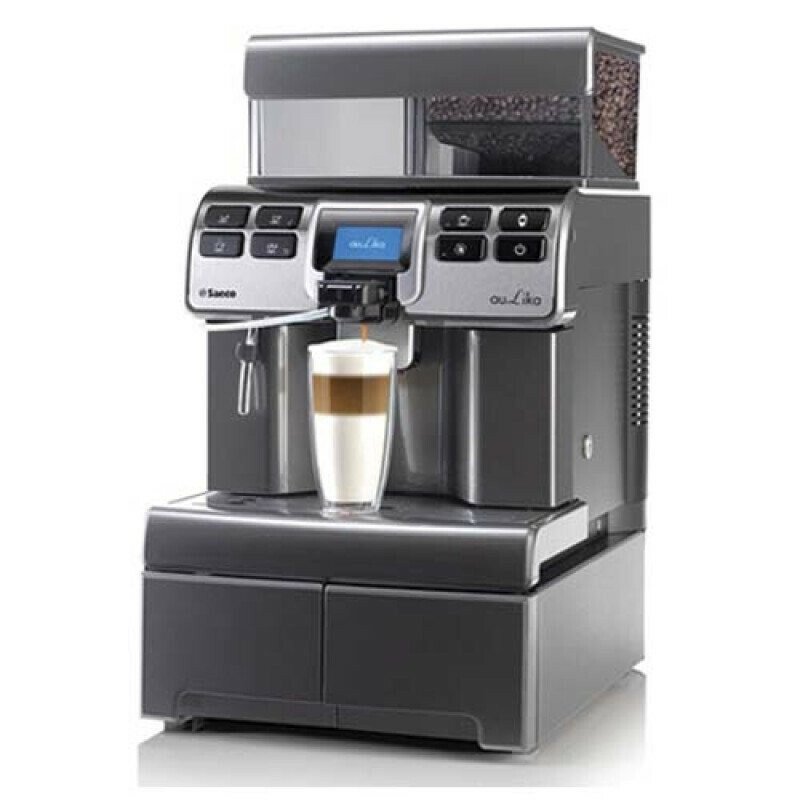 Кавомашина Saeco Aulika Top HSC (High Speed Cappuccino) antracit - Кавомашини Напівпрофесійні