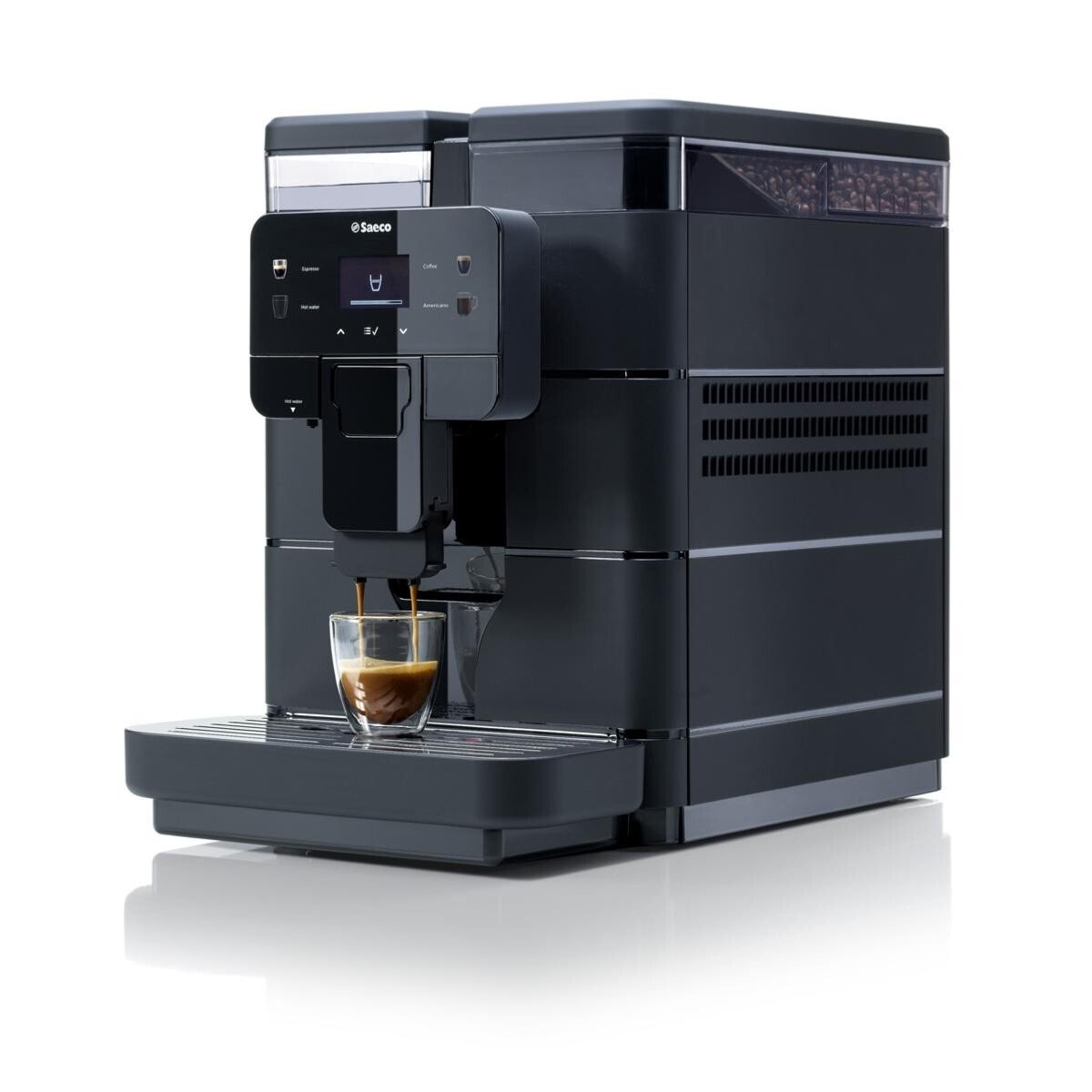 Кавомашина Saeco New Royal black - Кавомашини Напівпрофесійні