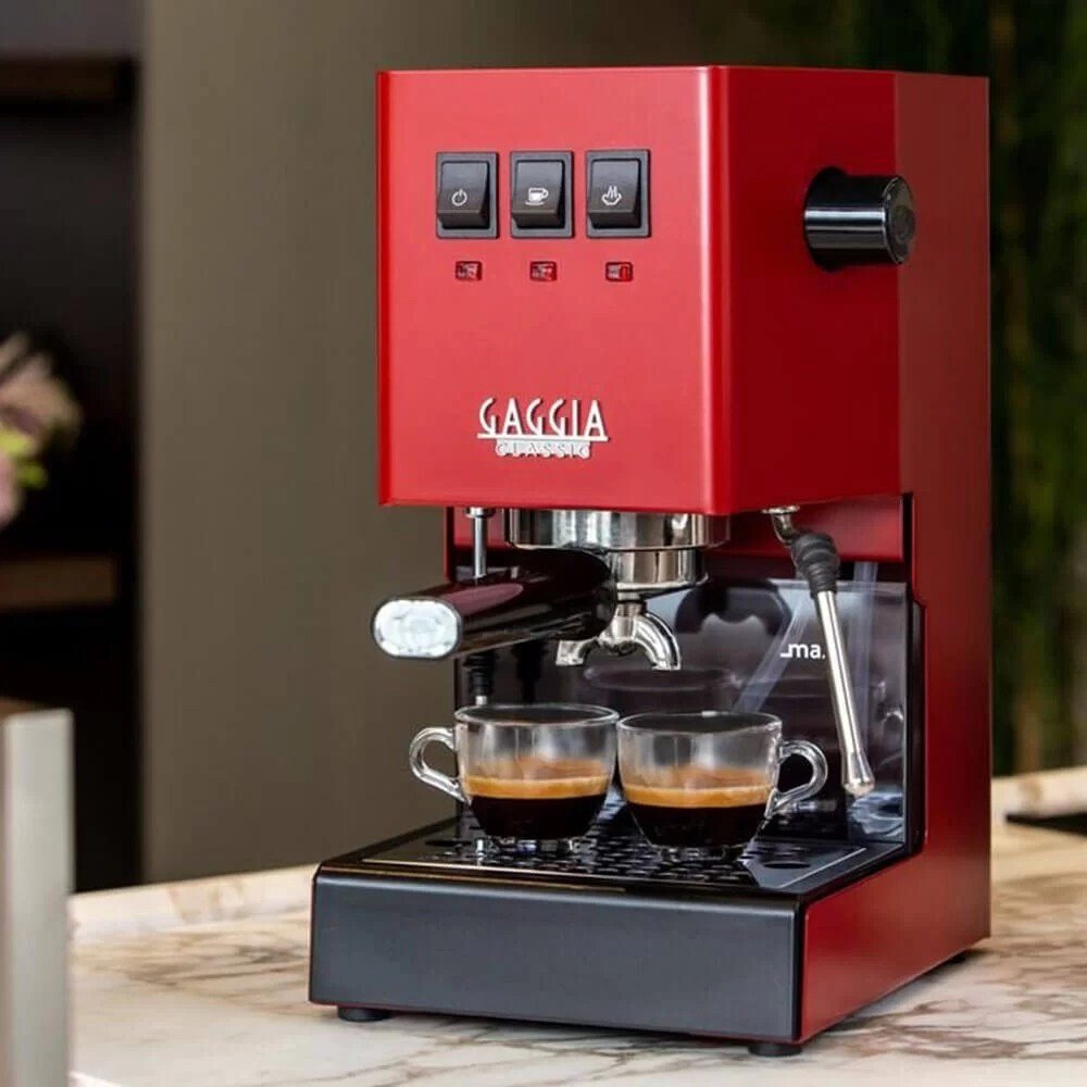 Кавоварка Gaggia New Classic Cherry Red - Кавоварки Побутові