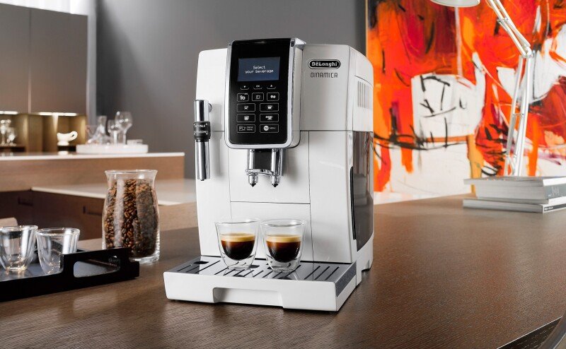 Кавомашина De'Longhi Dinamica ECAM 350.35.W - Кавомашини Побутові