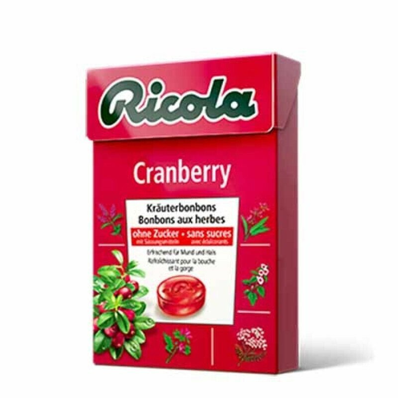 Леденцы Ricola Клюква 50 г - Ovomaltine шоколадна паста