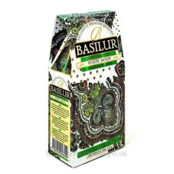 Basilur White Moon ("Белая луна") (100 г) картон - Чай Basilur Tea (Шри-Ланка)