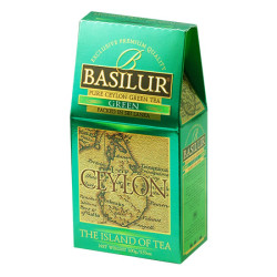 Basilur Острів Цейлон "Зелений" картон - Чай Basilur Tea (Шри-Ланка)