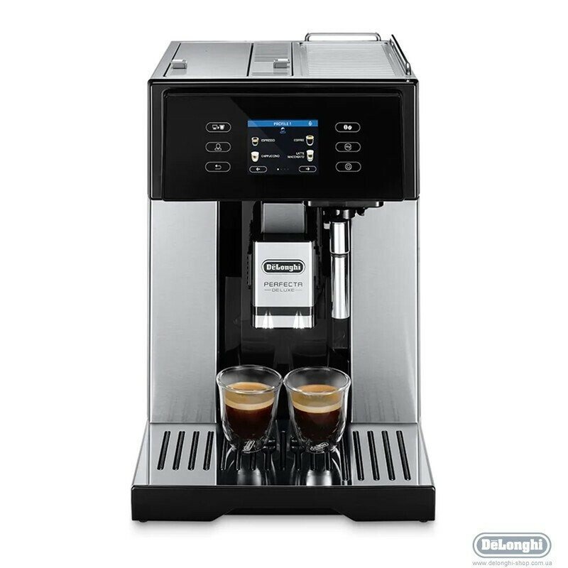 Кавомашина De'Longhi Perfecta de luxe ESAM 460.80.MB - Кавомашини Побутові